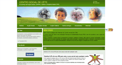 Desktop Screenshot of centrosocialcete.org